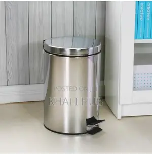 20l Stainless Stell Pedal Dustbin With Plastic Inner Bucket