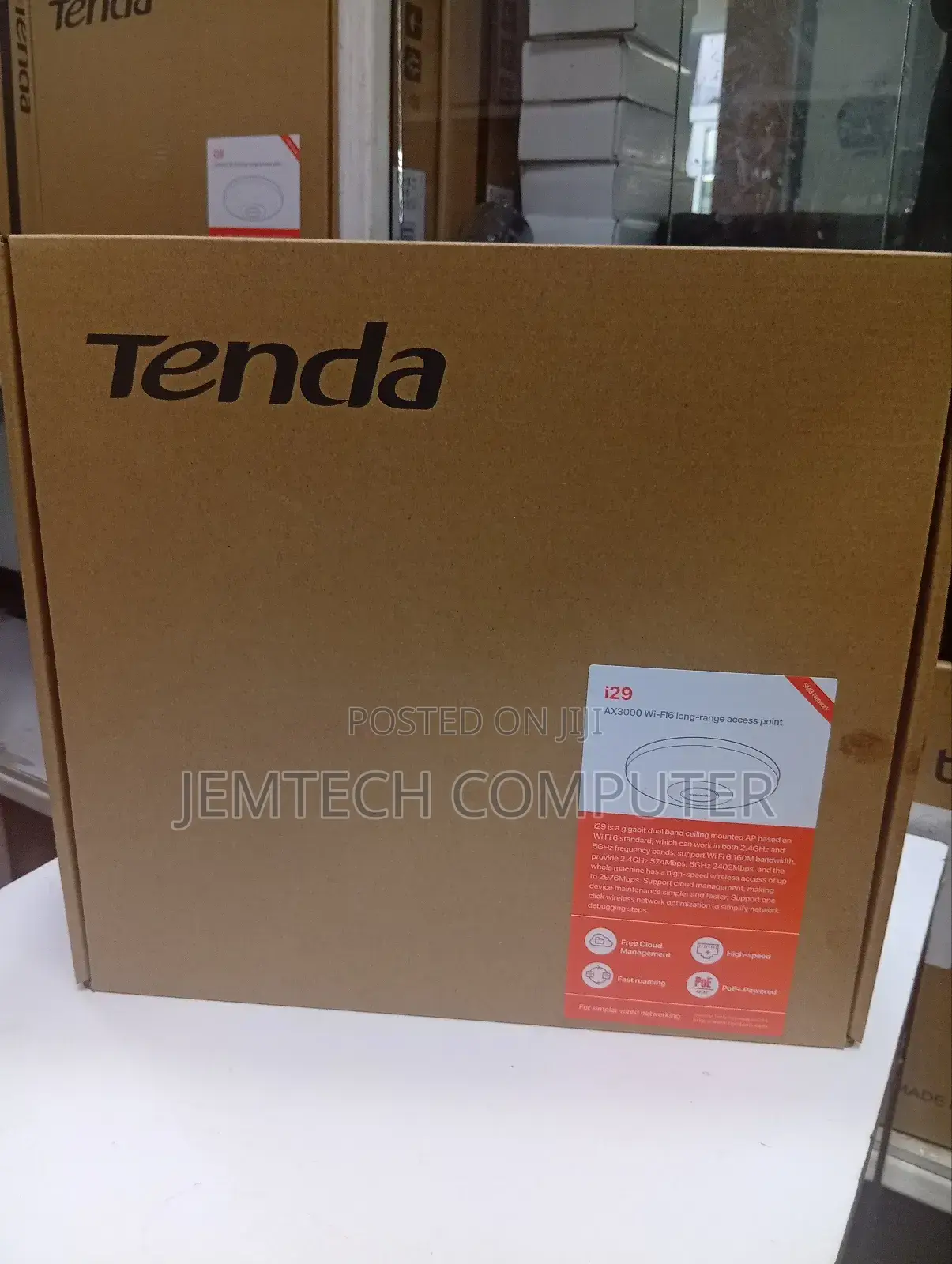 Tenda I29 Ax3000 Wi-Fi 6 Long-Range Wireless Access Point