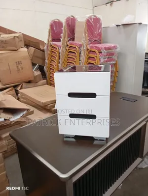 Imported Modern Bedside Drawer With Led Light Wireless Charging System