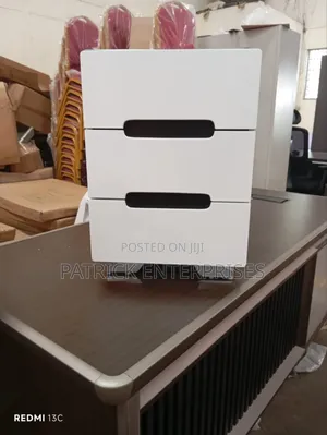 Imported Modern Bedside Drawer With Led Light Wireless Charging System