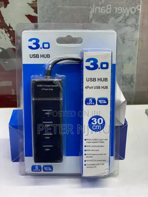 4 Port 3.0 Usb Hub -Usb Data Hub With Cable