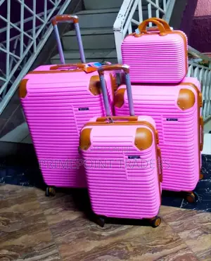 Luxurious Fiber Suitcase 4 N 1✓