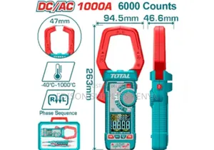 1000v Digital Clamp Meter Total Ac/Dc 1000amps Clamp Meters
