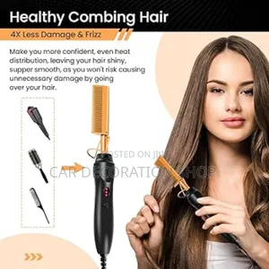 Electric Professional Hot Straightening Comb