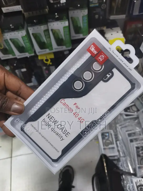 Tecno Camon 40 Case Soft Tup Bumper Shockproof Shell Back