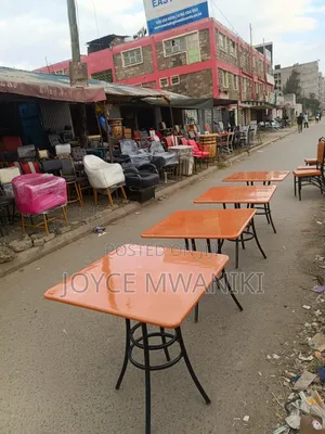 Restaurant or Hotel Square Tables, Gold