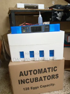 Ac/Dc 128 Eggs Automatic Hatching Machine Incubator