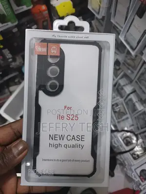 Itel S25 Case Crystal Clear Case Ipaky Slim Anti Scratch Tpu