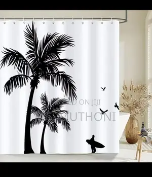 Waterproof Fabric Printed Shower Curtains
