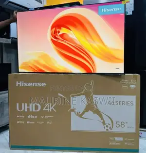 Hisense 58” Smart Uhd 58a6 Vida Frameless