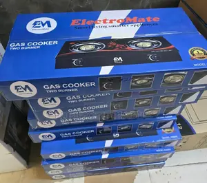 Electromate Glass Double Burner Cooker