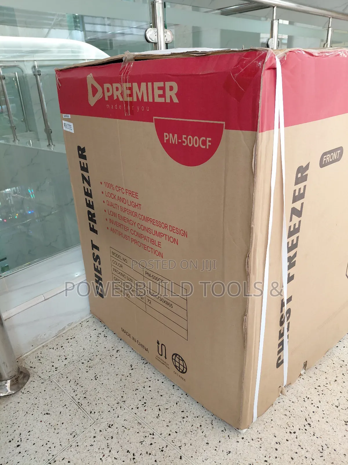 Premier 500l Chest Deep Freezer