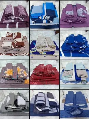 5pcs Cotton Bedsheets Set