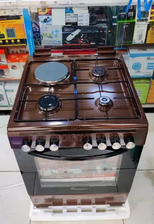 Ramtons Cooker 3g+1e 60x60cm Black-Rc/605✓