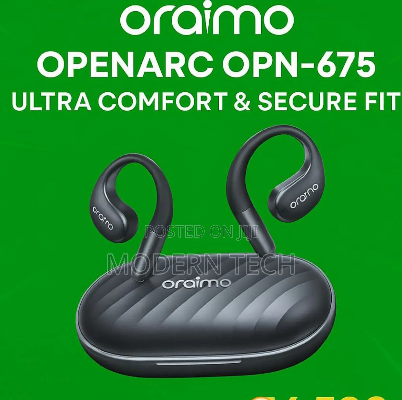 Oraimo Openarc Open-Ear Wireless Bluetooth Earphones