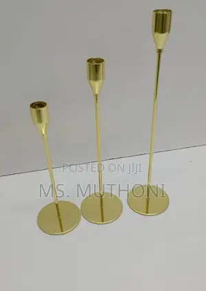 3pcs Decorative Candle Holder 