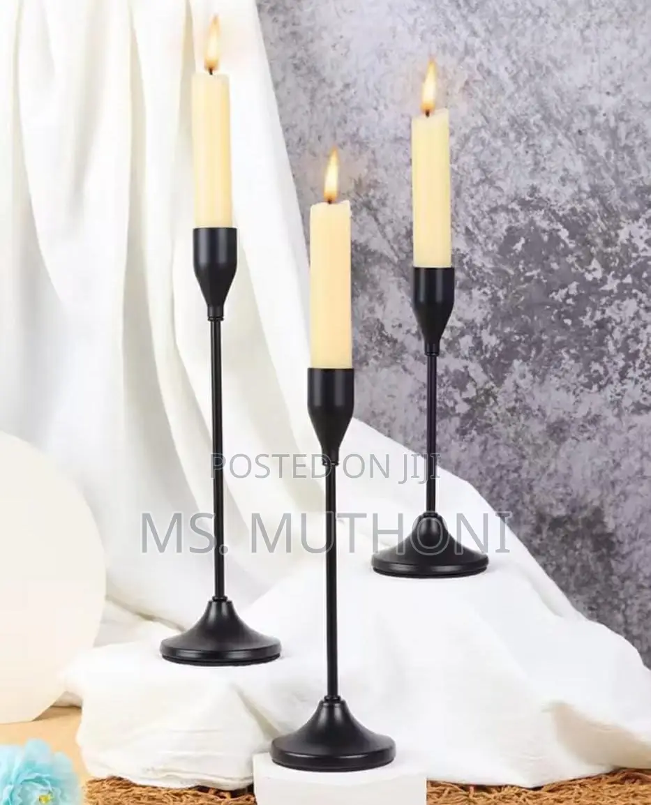 3pcs Decorative Candle Holder 