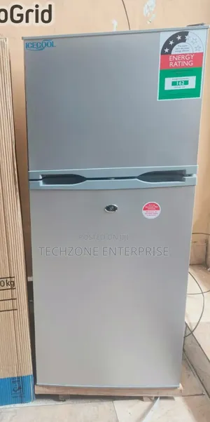 Ice Cool 118 Liters BCD-118 Double Door Top Freezer Fridge 