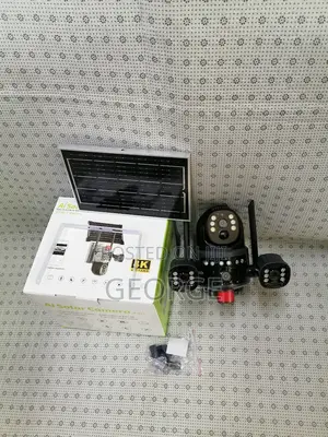~Ptz Ai Humanoid Solar PTZ 2in1 4g Camera With 3 Screens