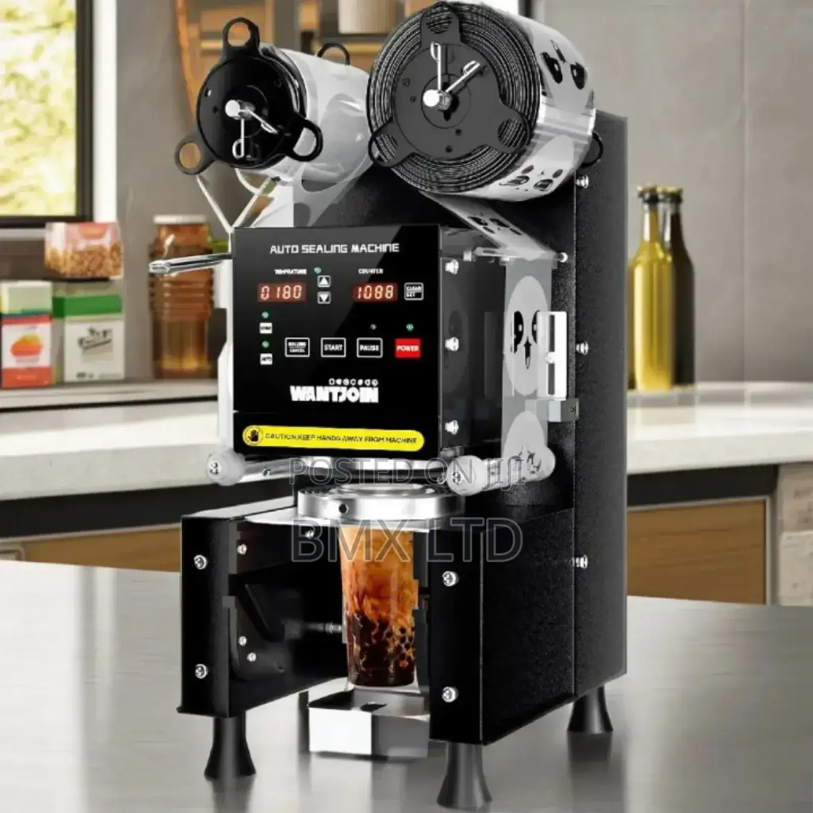 Advanced Commercial Sealing Machine for Various Cup Styles