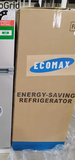 Ecomax 118l Double Door Refrigerator Silent Operation,