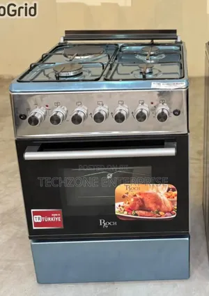 Roch (Rfr400db-B) Gas Standing Cooker 60/60 Cm Silver