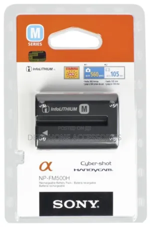 Digital Sony Np Fm 500h Camera Battery