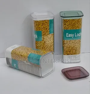 Easy Lock Airtight Acrylic Storage Containers 3100ml