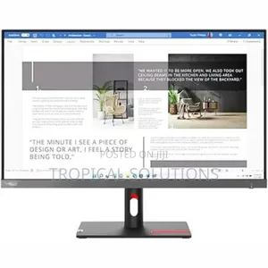 Lenovo Think Vision S27i-30 27" FHD Monitor Black Lenovo