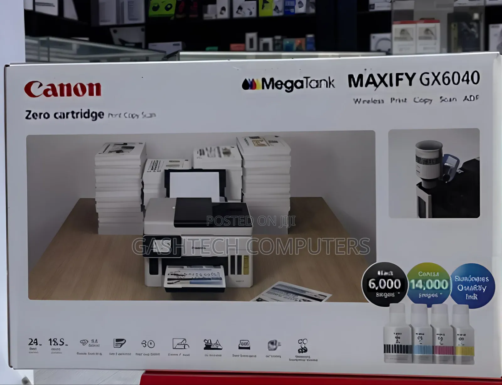 Canon Maxify Gx6040 A4 Ink Tank Printer