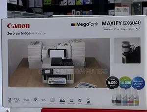 Canon Maxify Gx6040 A4 Ink Tank Printer