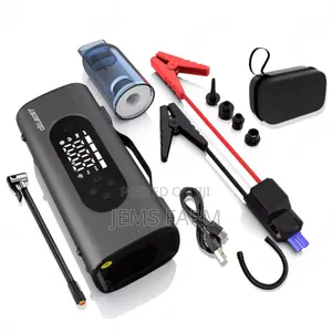 8 in 1 Car Jump Starter,Vacuum Cleaner,Power Bank, Air Pump