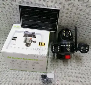 #View Point 360 Degrees Rotating Solar CCTV Camera