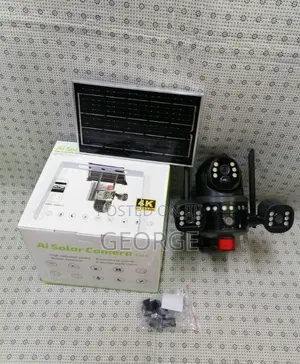 Dual Lens Camera Ai Solar Full Color 4g >>