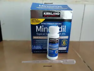 Kirkland Minoxidil 5% Solution Hair Loss/Growth 1 Month Supp