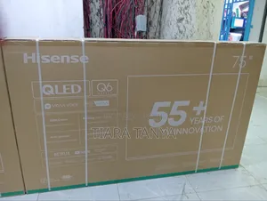 Hisense 75" Qled 75q6n Ai Upsacler Ultra Hd Frameless Tv