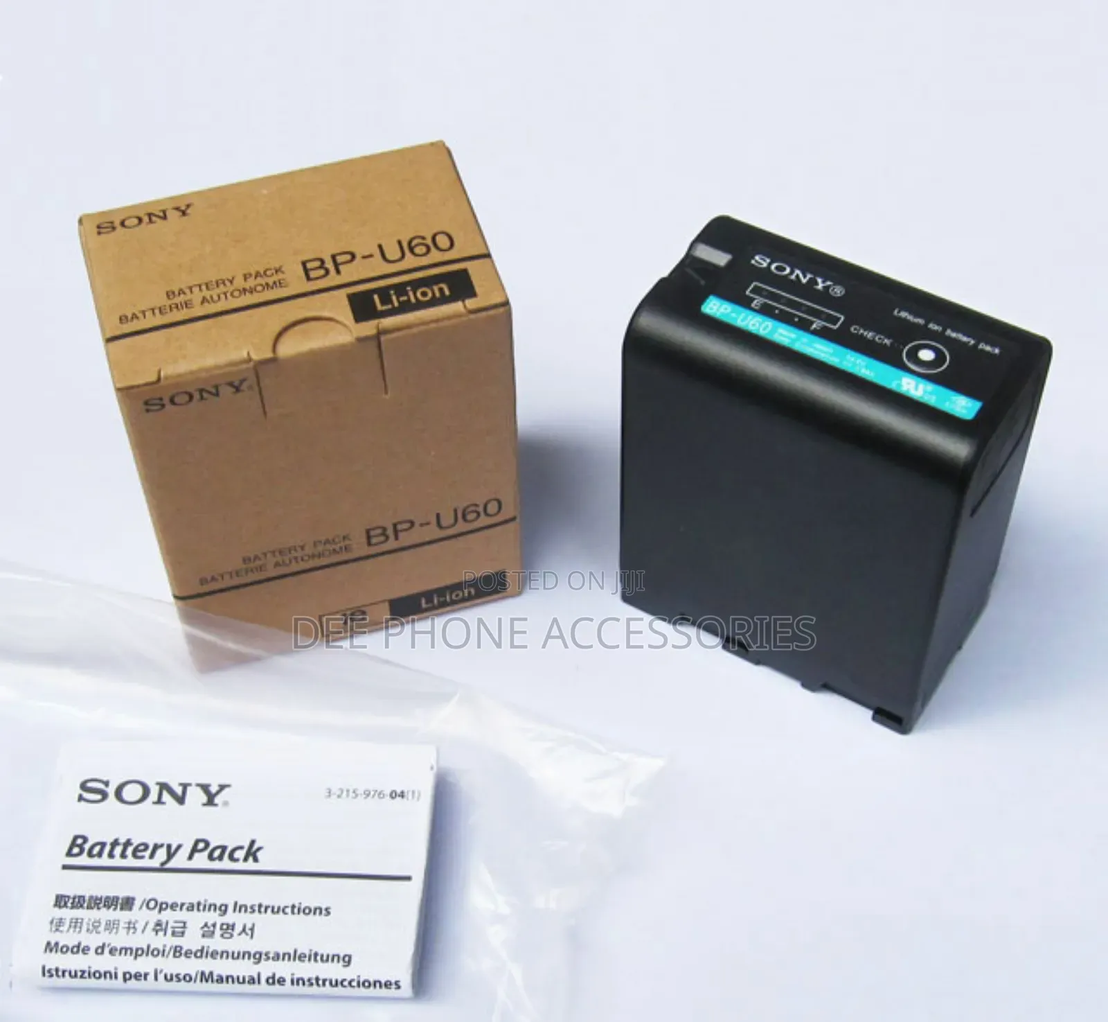Sony Bp U60 Original Camera Battery