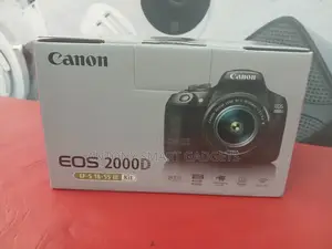 Canon Eos 2000d Dslr Camera And Ef-s 18-55 Mm Lens