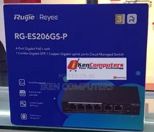 Ruijie Reyee 6 Port Gigabit Cloud Managed Switch