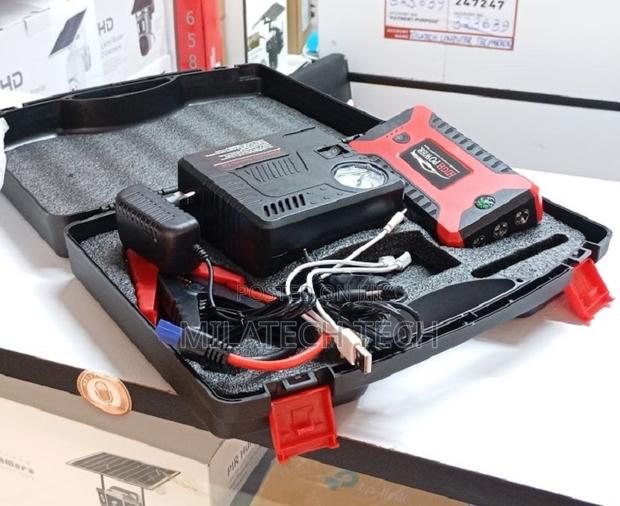 Multi-Function Jump Starter Kit With Tyre Air Compressor