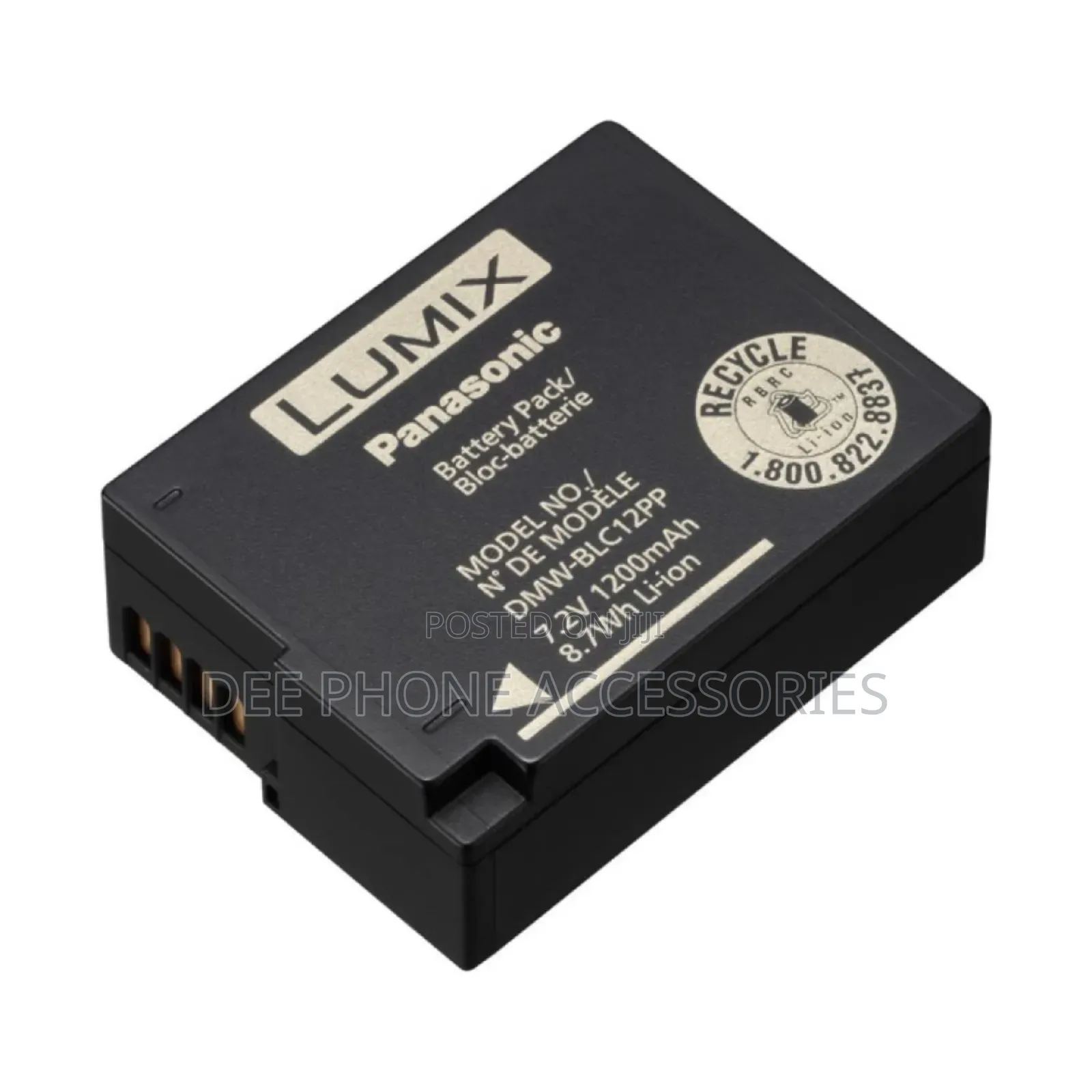 Digital Panasonic DMW Blc12 Lumix Camera Battery