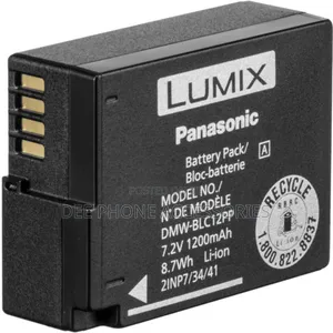 Digital Panasonic DMW Blc12 Lumix Camera Battery
