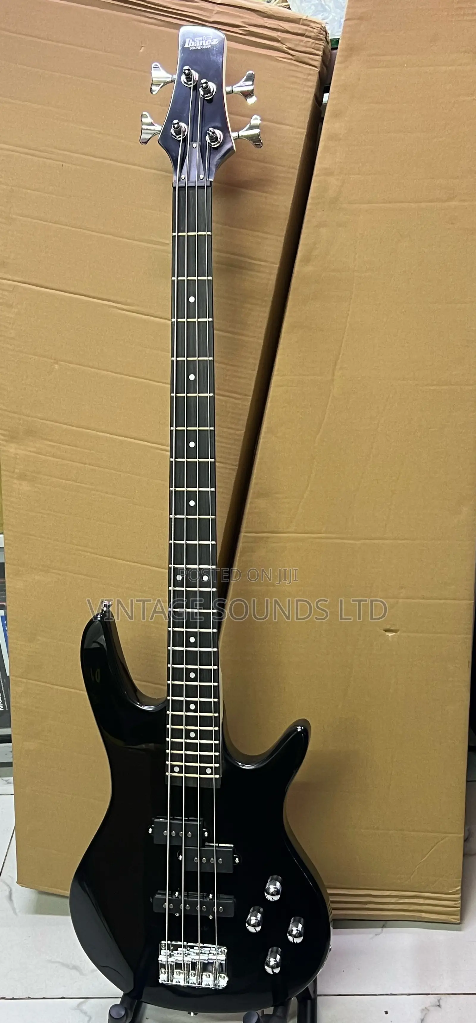 Ibanez Gio Grg121 Affordable Electric Guitar(4 String Black)