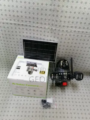 Dual Lens V380 Solar 4g Solar Powered Camera