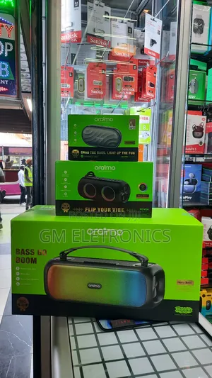 Original Oraimo Bluetooth Speaker: Spacebox, Rover Boom.