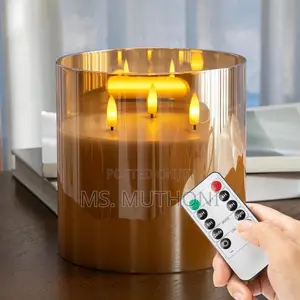 Big Size Luxury Decor Led Candle  Remote