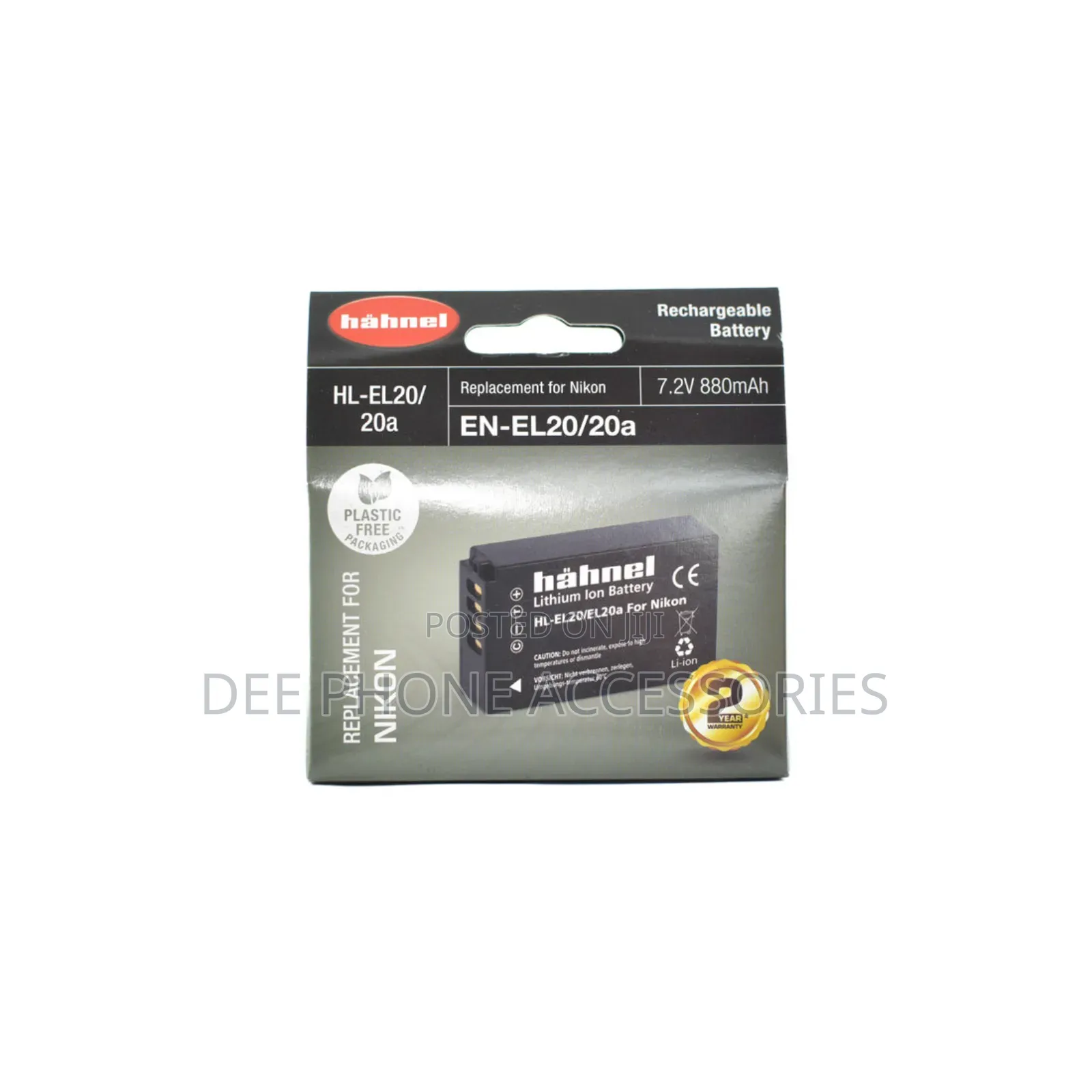 Nikon Enel 20 Camera Battery Replacement