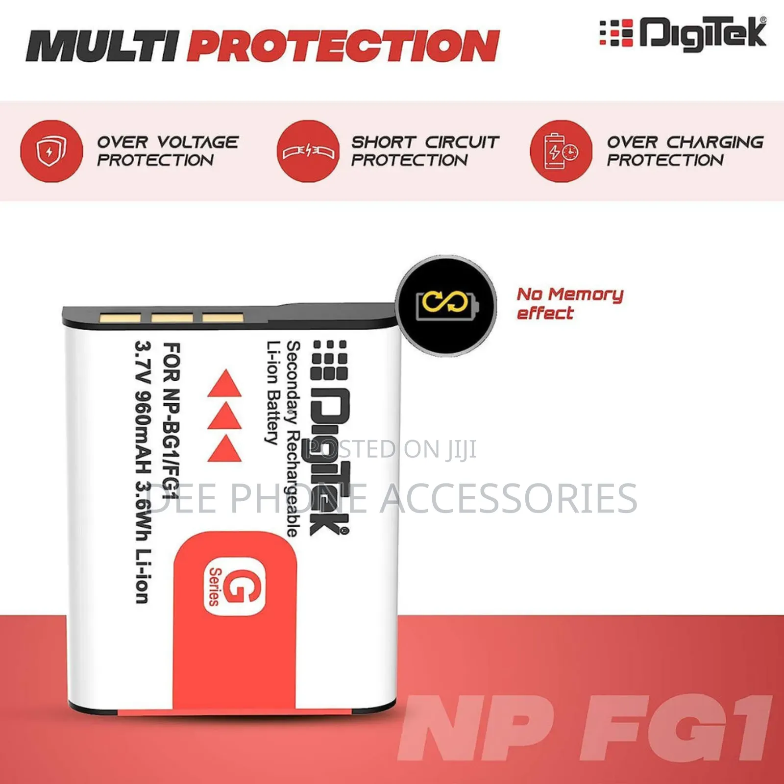 New Sony Bg1 Digital Camera Battery