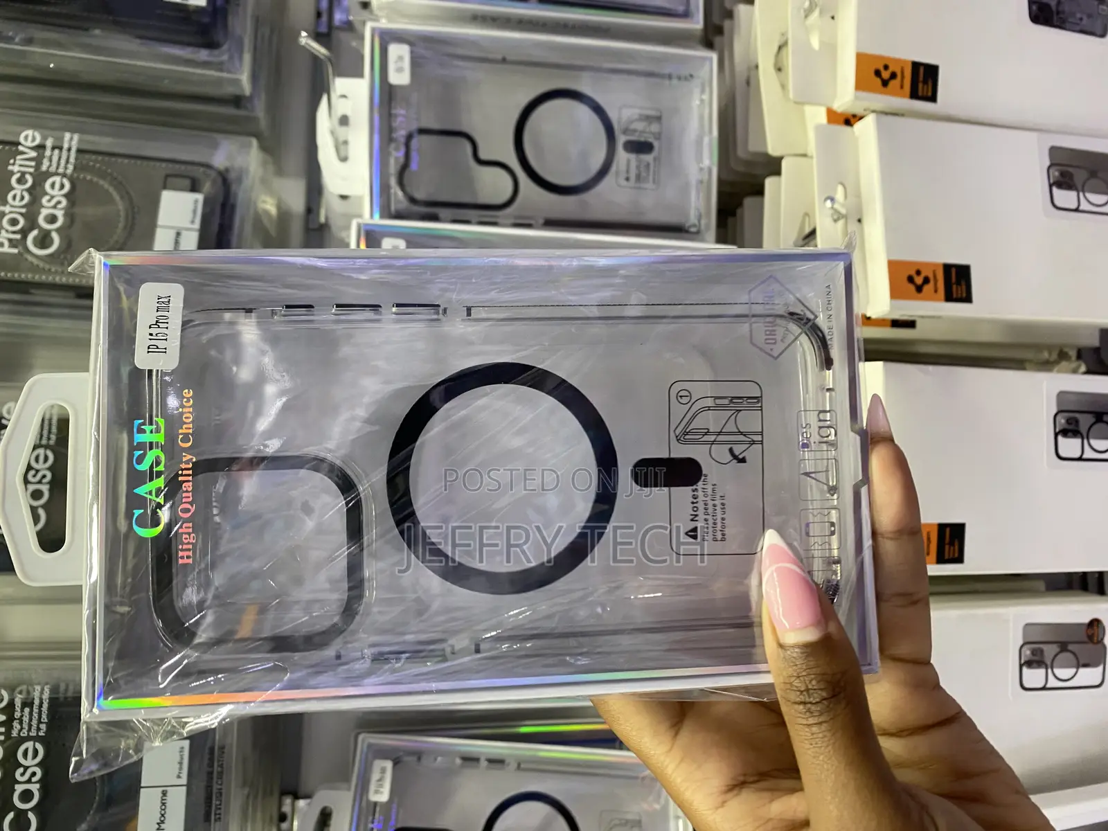 Mouser for iPhone 15 Pro Max Case Magsafe Compatible Clear
