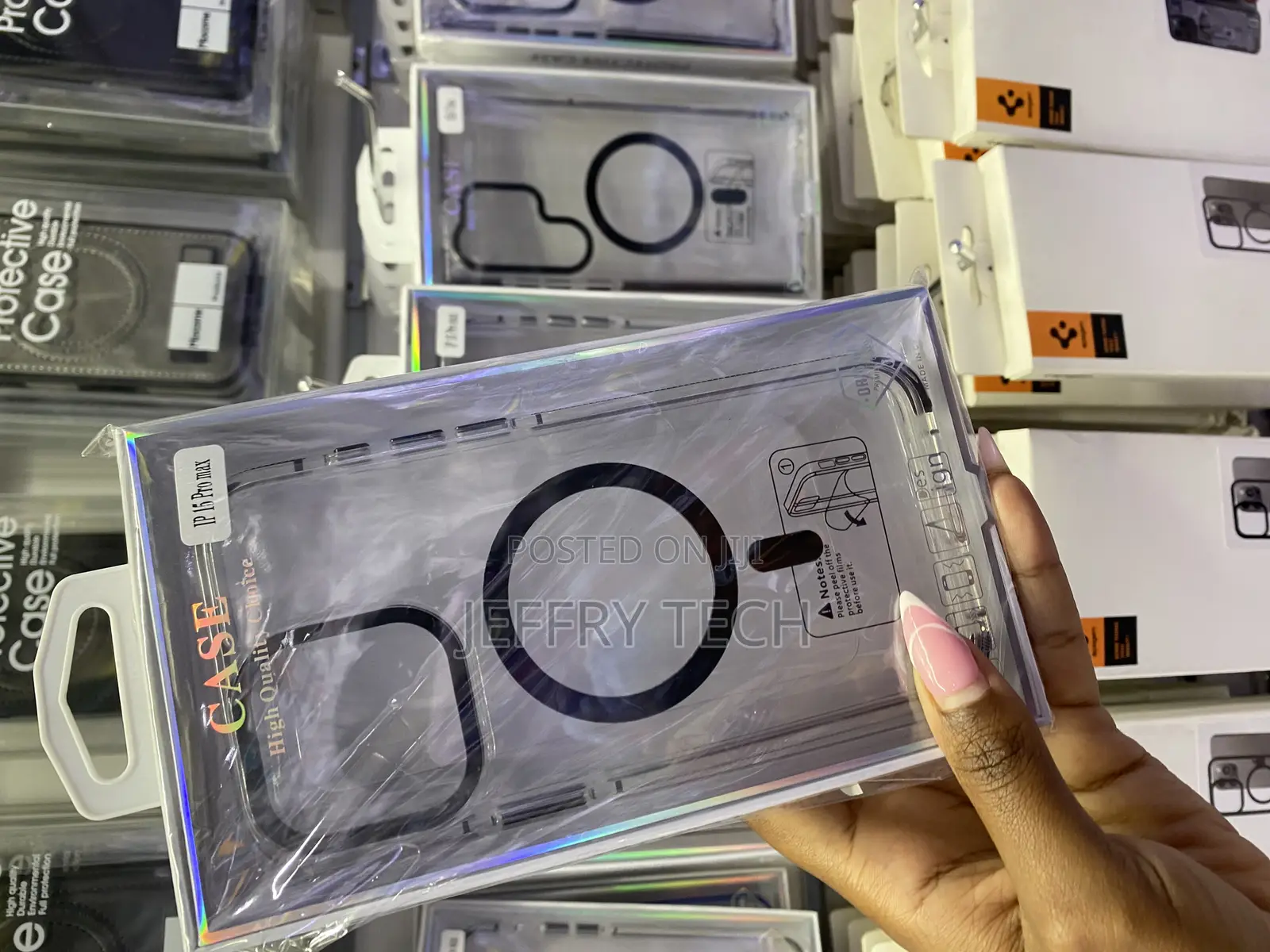 Mouser for iPhone 15 Pro Max Case Magsafe Compatible Clear
